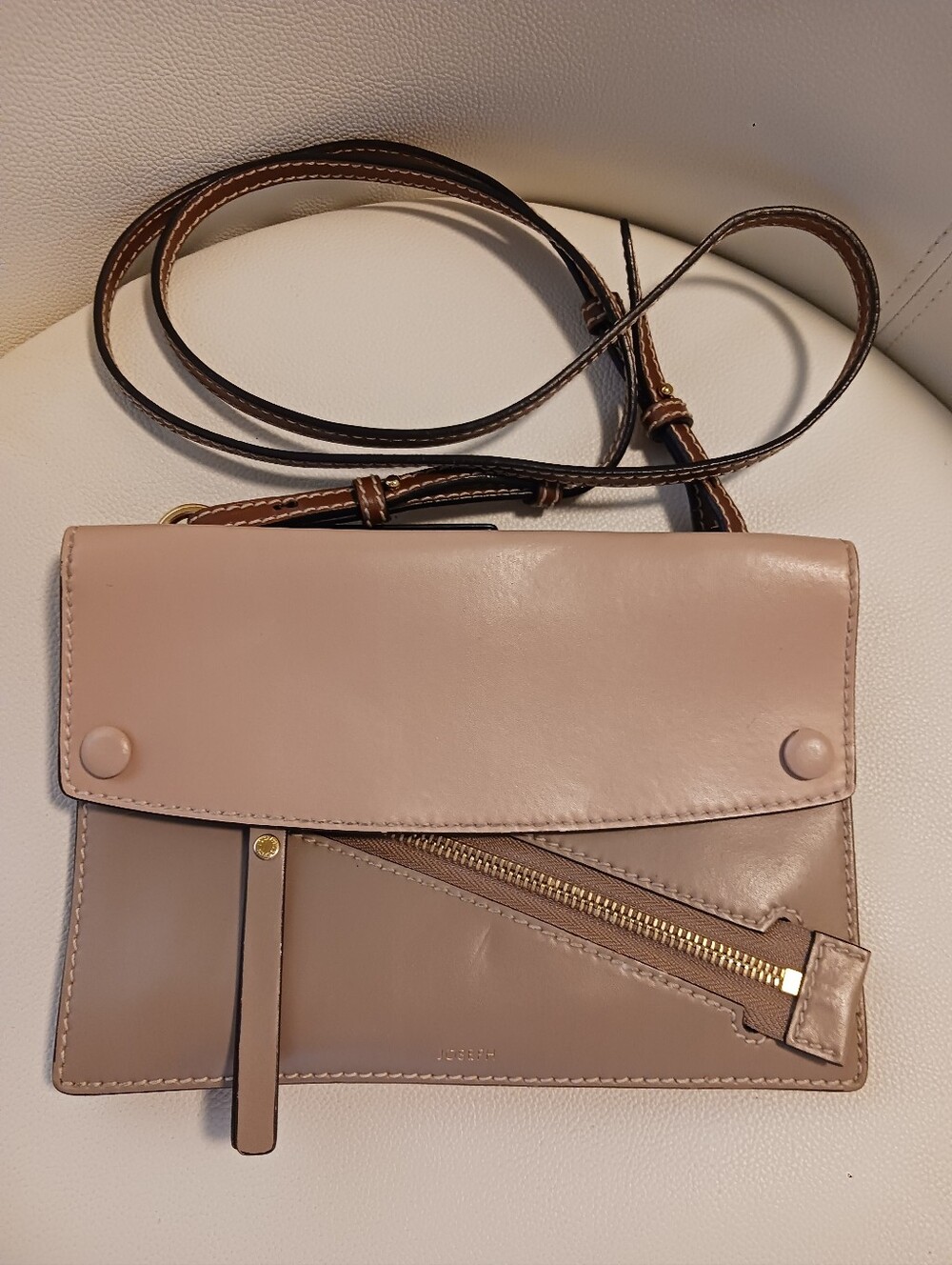 Joesph Leather Crossbody Bag